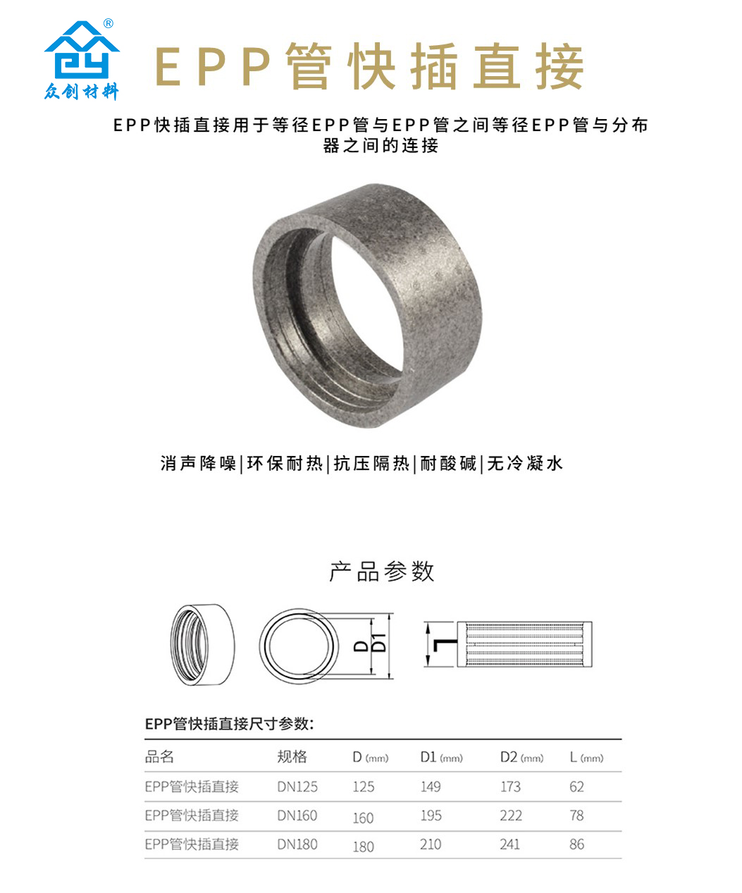 EPP管(guan)快插(cha)直接(jie)