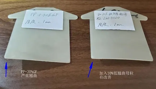 高光(guang)澤聚丙(bing)烯和ABS性(xing)能對比(bi)